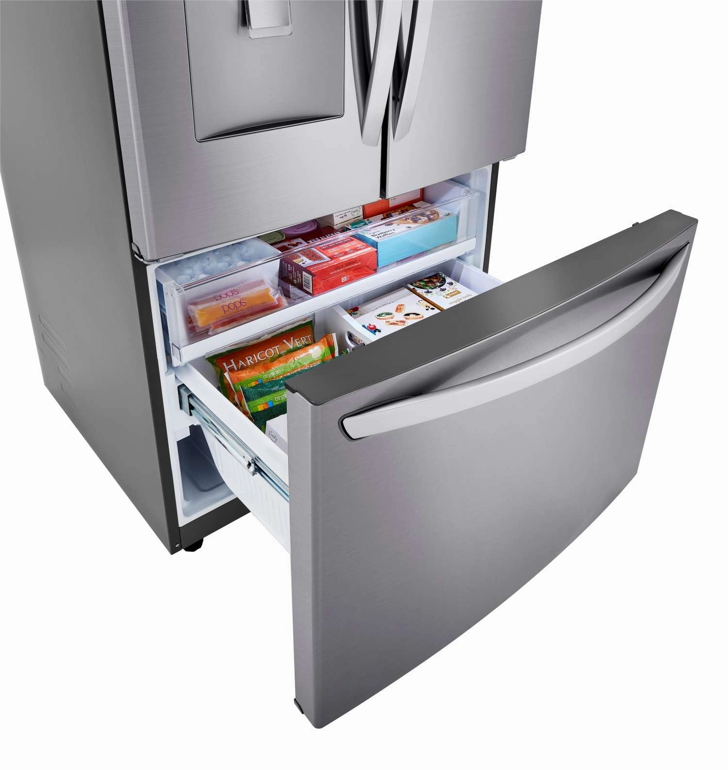 LG Platinum Silver 36" French Door Refrigerator (29 Cu.Ft) - LRFWS2906V