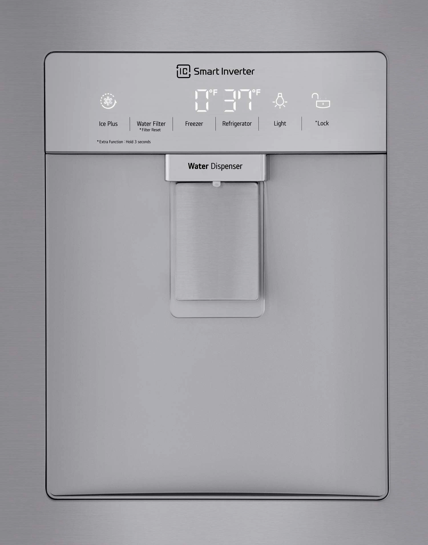 LG Platinum Silver 36" French Door Refrigerator (29 Cu.Ft) - LRFWS2906V