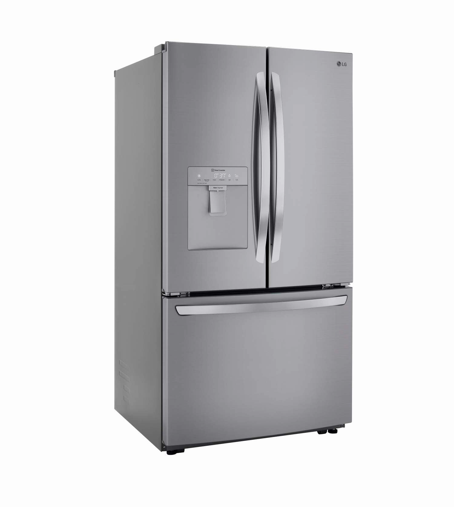 LG Platinum Silver 36" French Door Refrigerator (29 Cu.Ft) - LRFWS2906V