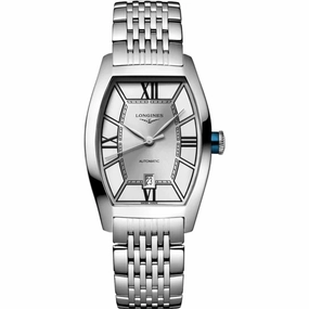 Longines Men's Watch - Evidenza Automatic Silver Tone Dial Steel Bracelet | L21424766