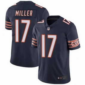 Men's Chicago Bears Anthony Miller Nike Navy Player Limited Jersey