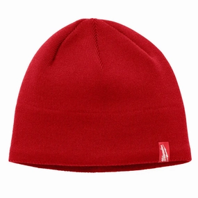 Milwaukee 502R - Fleece Lined Knit Hat - Red