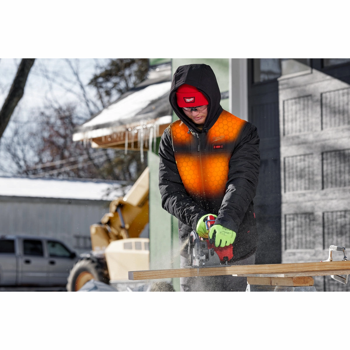 Milwaukee M102G-21L - M12™ Heated AXIS™ Jacket Kit - Gray L