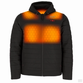 Milwaukee Men's M12 AXIS Black Heated Jacket Kit (M102B-21)