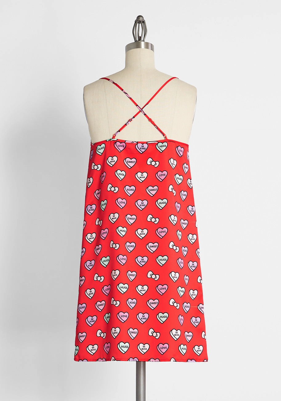 ModCloth for Hello Kitty Be Mine, Sweet Valentine? Nightgown