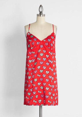ModCloth for Hello Kitty Be Mine, Sweet Valentine? Nightgown