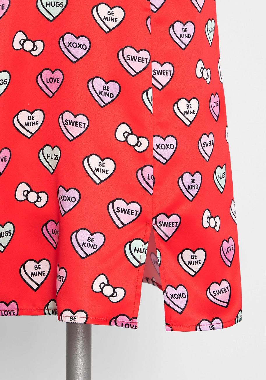 ModCloth for Hello Kitty Be Mine, Sweet Valentine? Nightgown