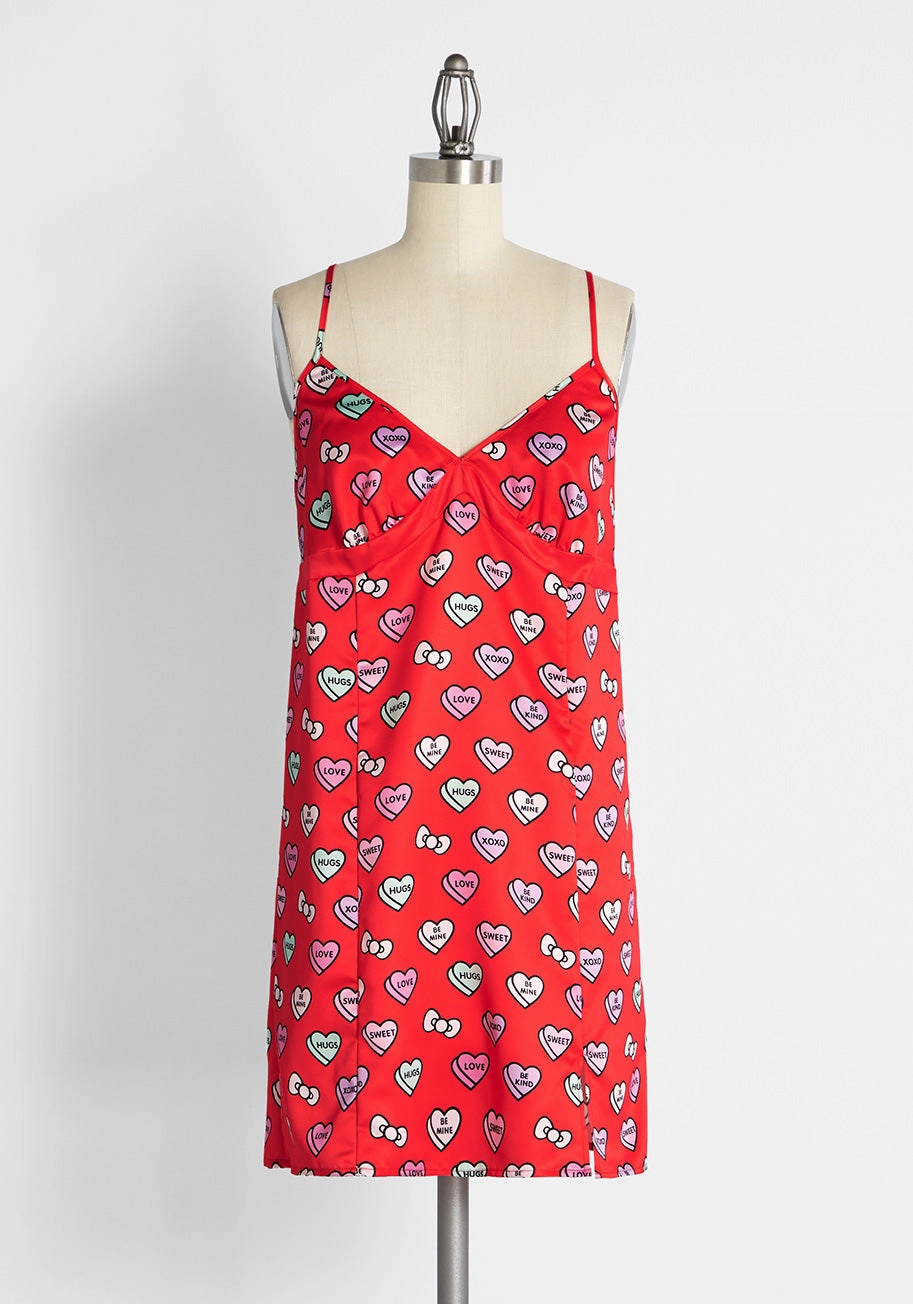ModCloth for Hello Kitty Be Mine, Sweet Valentine? Nightgown
