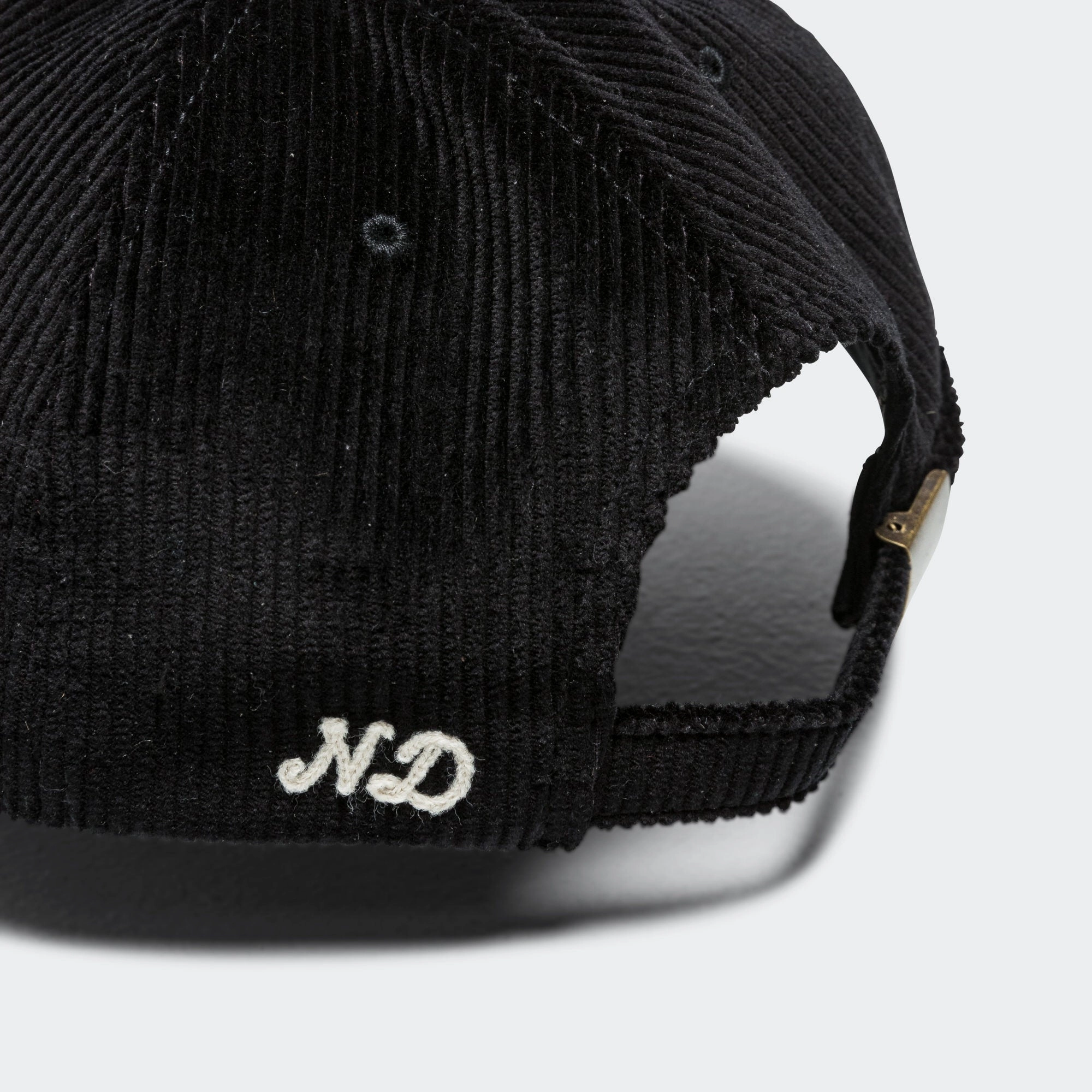 ND Chainstitch Cap - Black