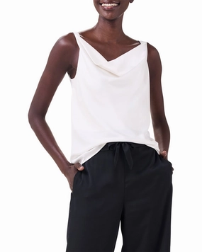 NIC ZOE Crepe Drape Tank