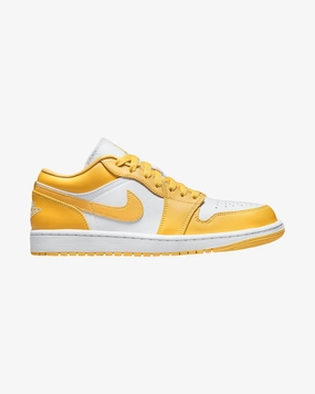 NIKE AIR JORDAN1 LOW WHITE POLLEN -