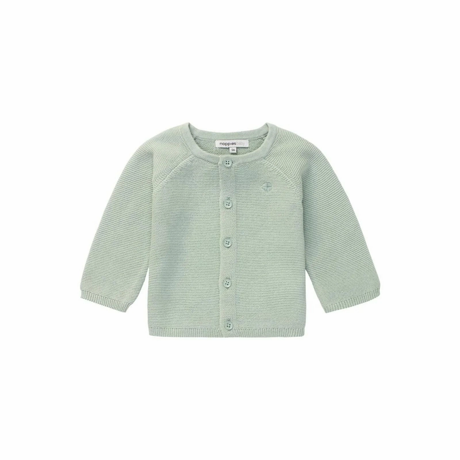 Noppies U Cardigan knit Naga - Grey Mint