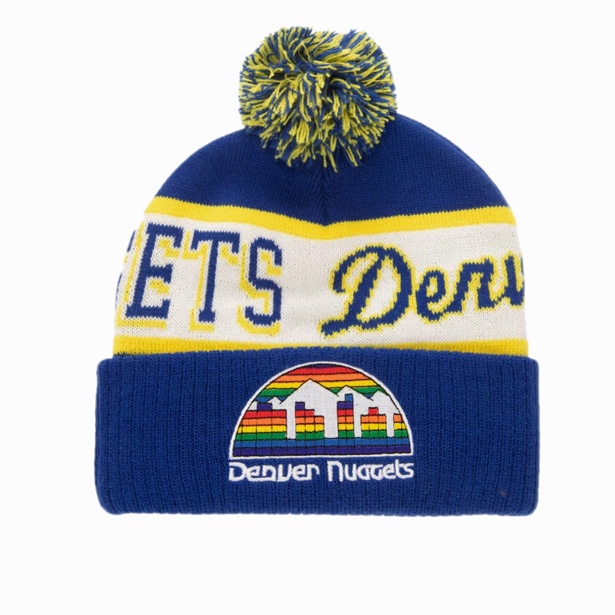 Nuggets Block Sweep Cuffed Knit