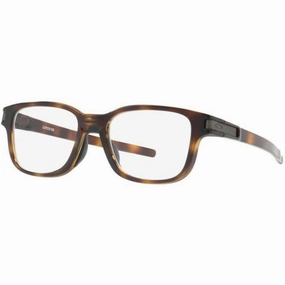 Oakley Women's Eyeglasses - Polished Brown Plastic Square Frame | OAKLEY 0OX8114 2