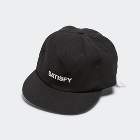PeaceShell 5-Panel Pinch Cap - Black