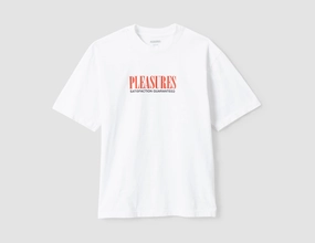 Pleasures Satisfaction Tee White