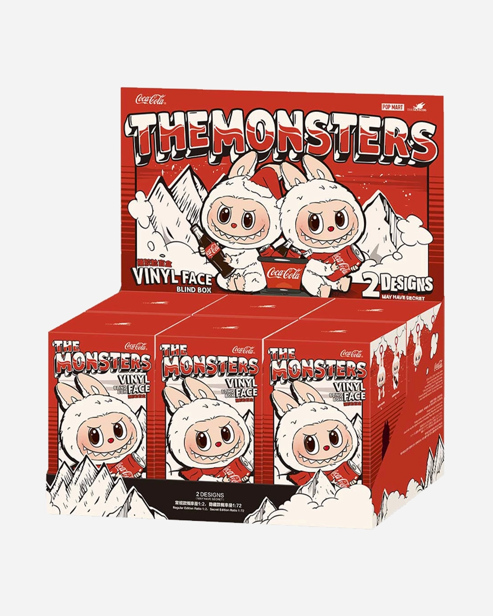 POP MART X THE MONSTERS COCA-COLA SERIES-VINYL FACE BLIND BOX