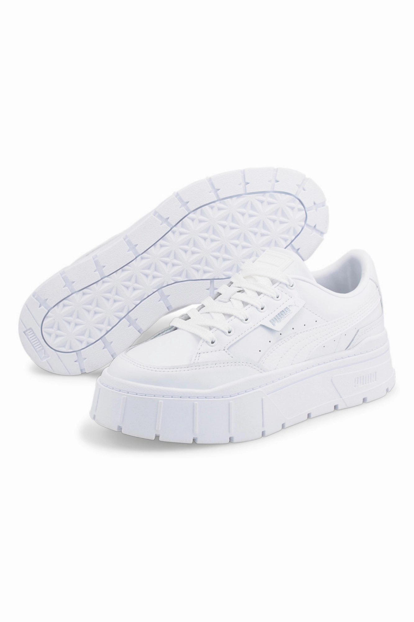 Puma Mayze Stack Leather White