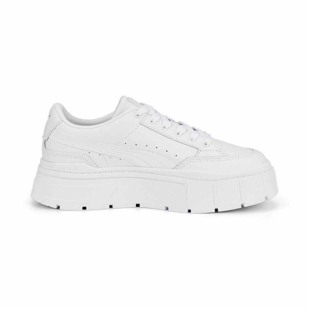 Puma Mayze Stack Leather White