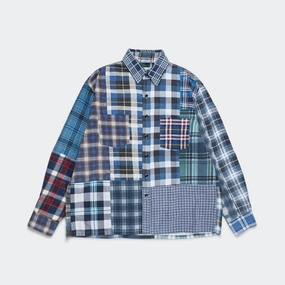 Rebuild Flannel Straight Hem Shirt SS25 - Medium #1