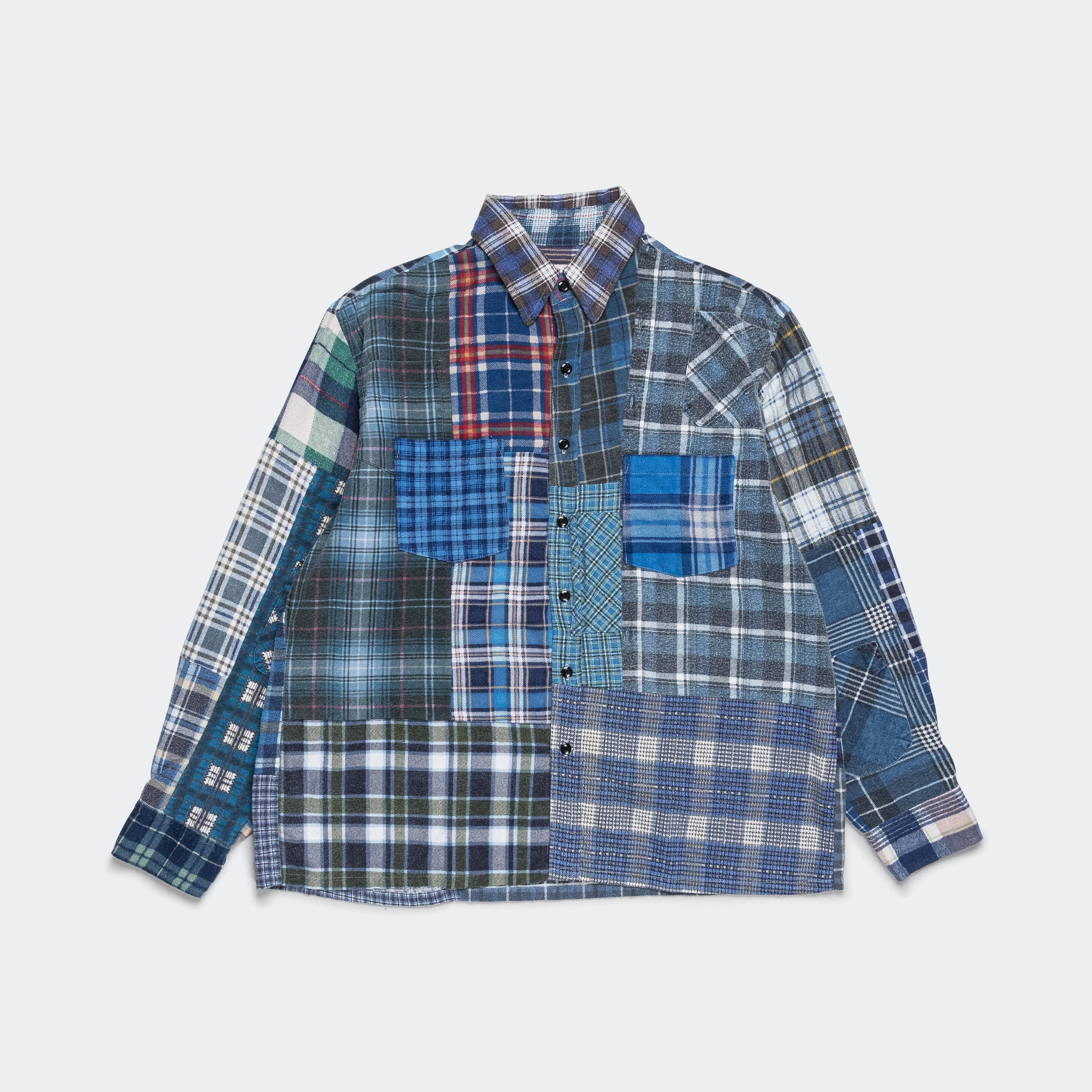 Rebuild Flannel Straight Hem Shirt SS25 - Medium #4