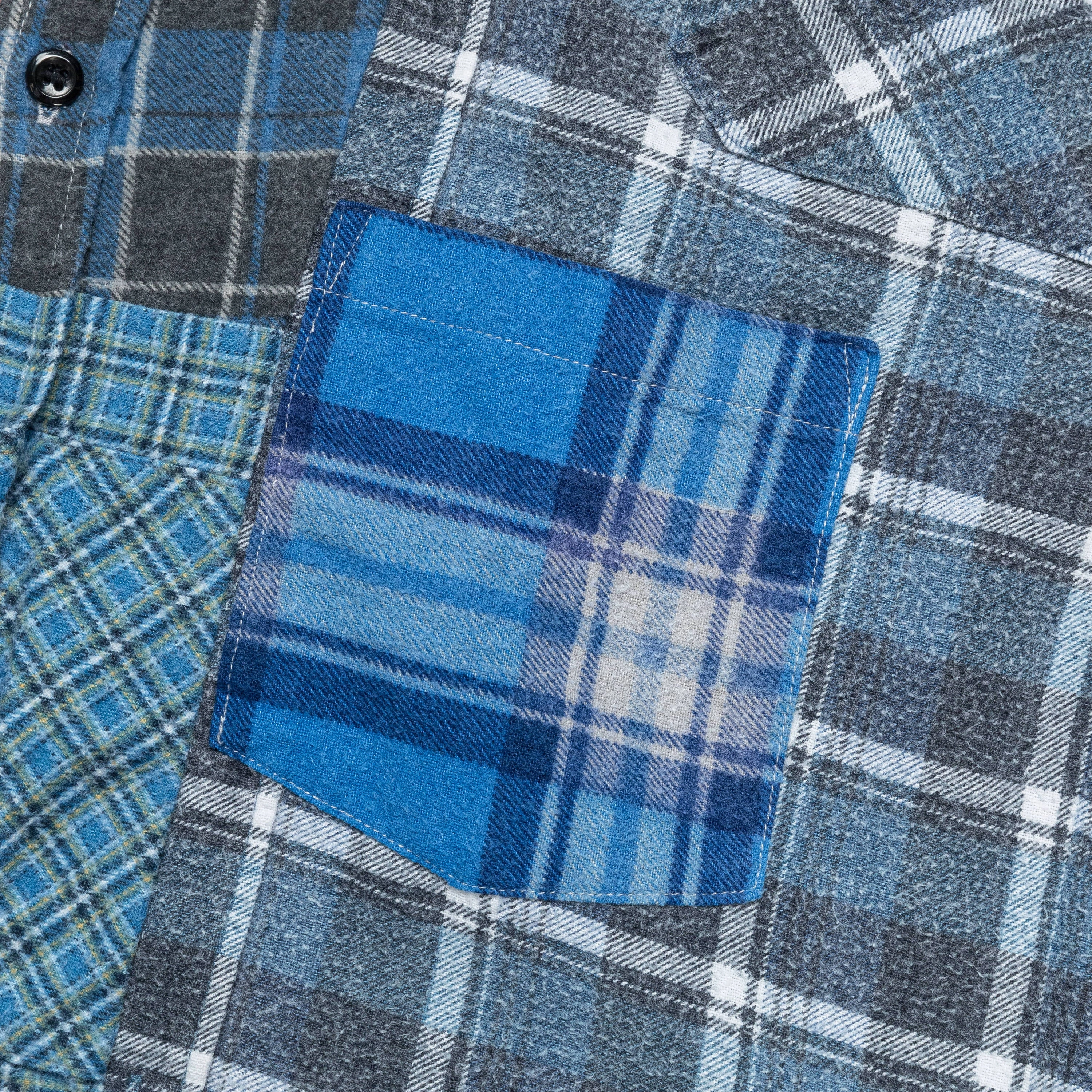 Rebuild Flannel Straight Hem Shirt SS25 - Medium #4