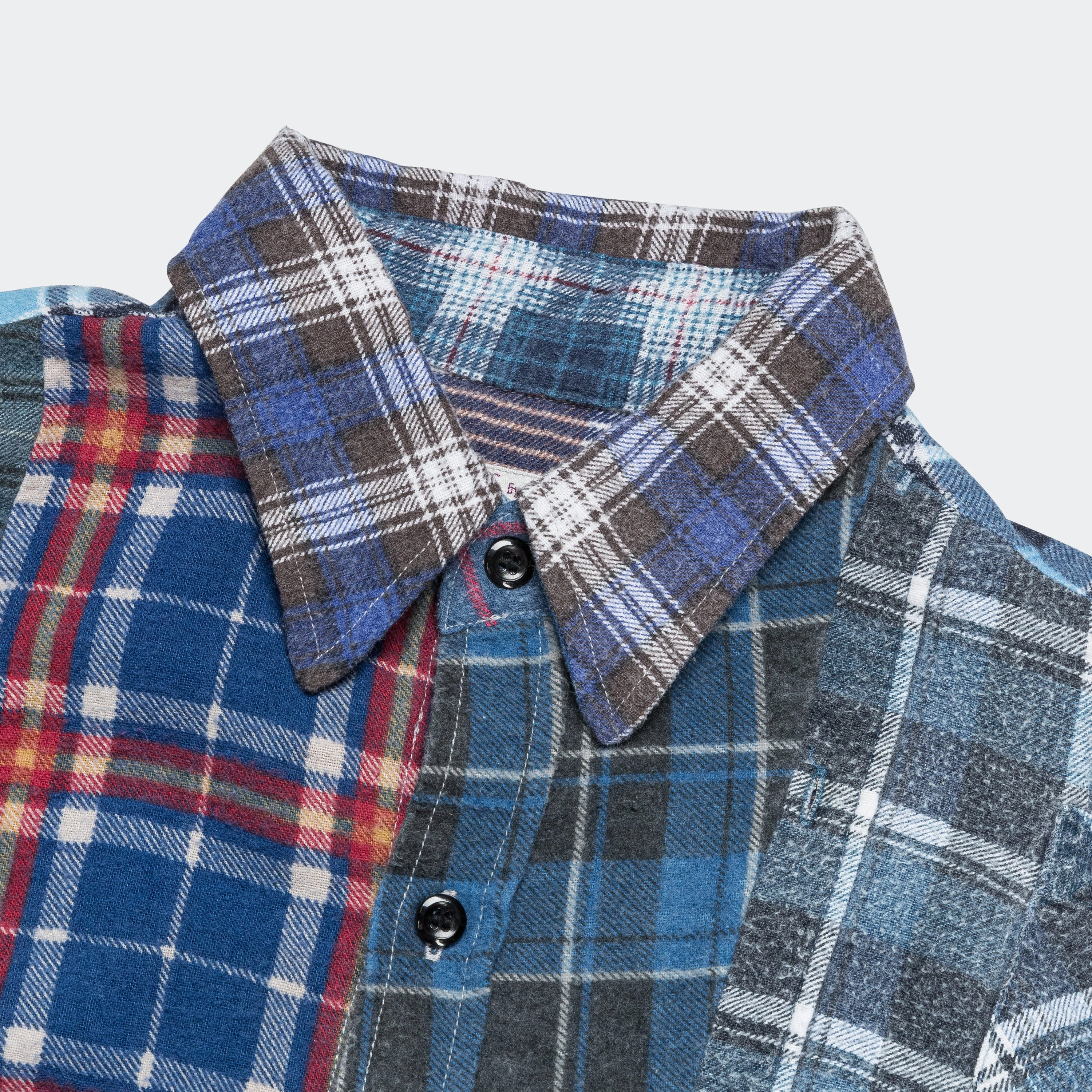 Rebuild Flannel Straight Hem Shirt SS25 - Medium #4