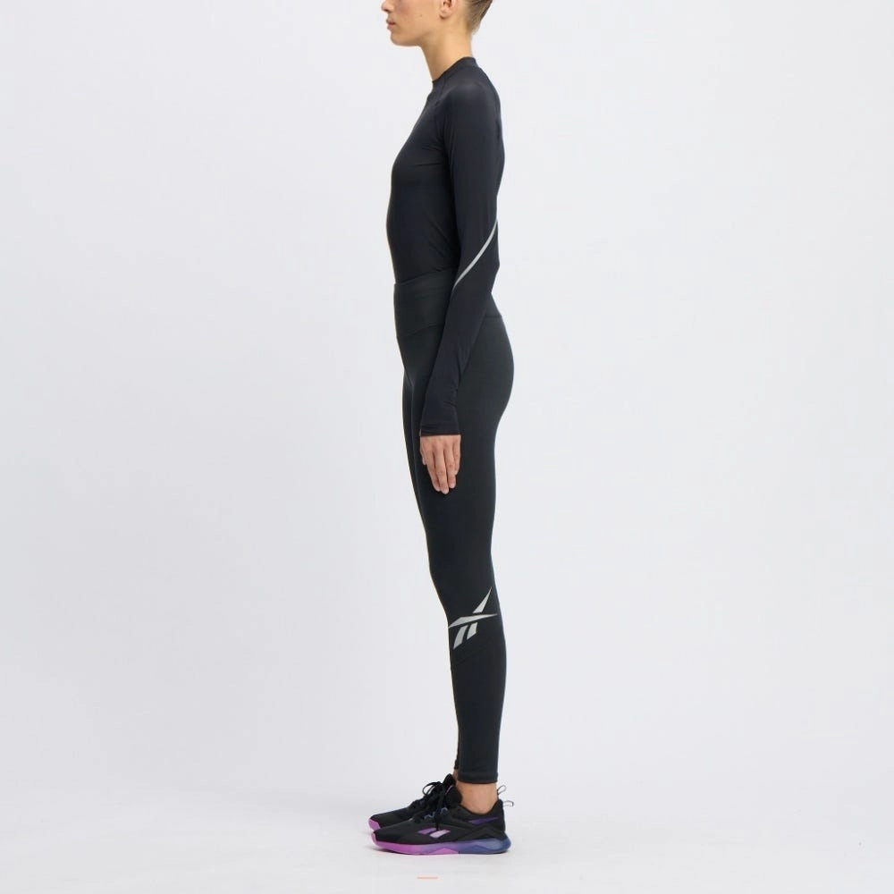 Running Vector Tight Night Black