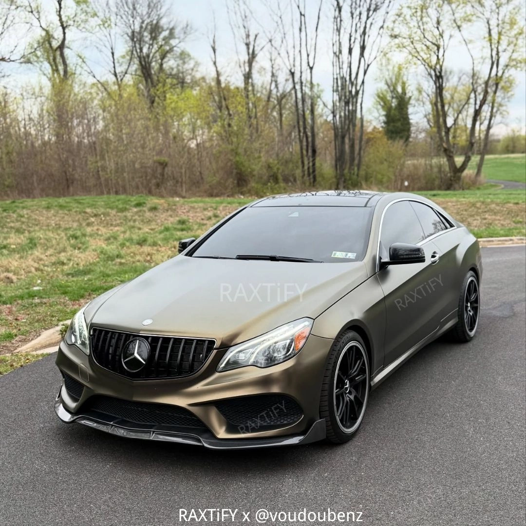 Satin Metallic Brown Gold Vinyl Wrap