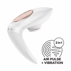 Satisfyer - Pro 4 Couples' Vibrator (White)
