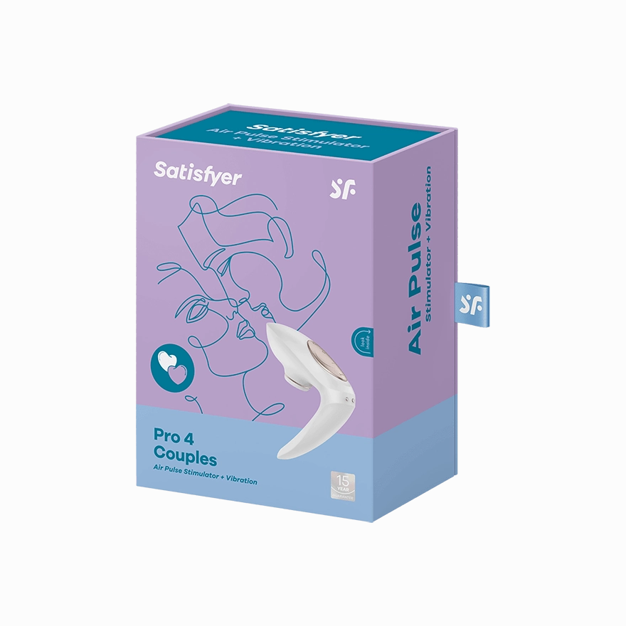 Satisfyer - Pro 4 Couples' Vibrator (White)