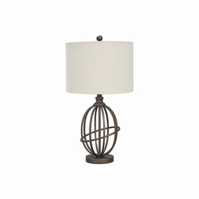 Signature Design By Ashley Manasa Metal Table Lamp - BRONZE ONE SIZE