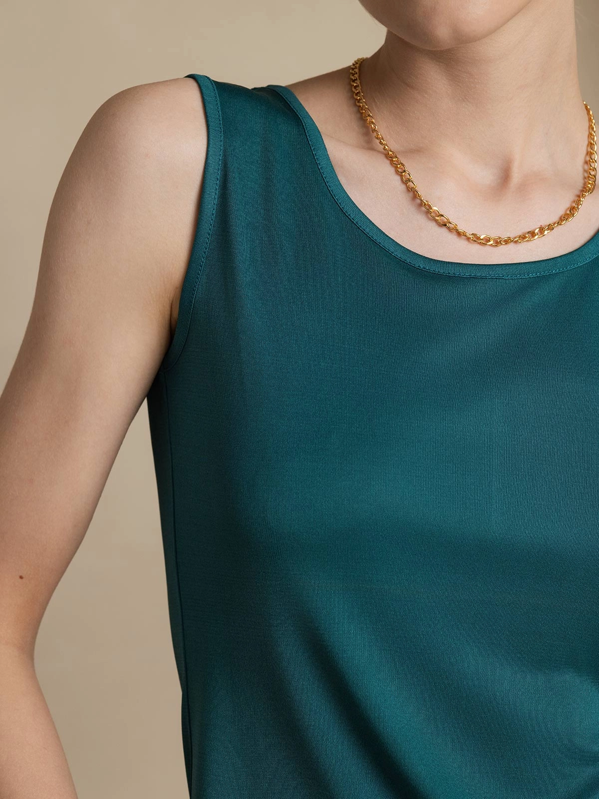Silk Knitted Lounge Tank Top