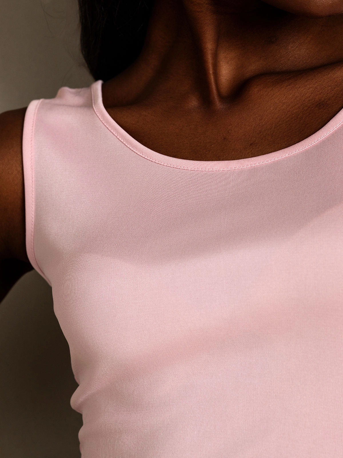 Silk Knitted Lounge Tank Top