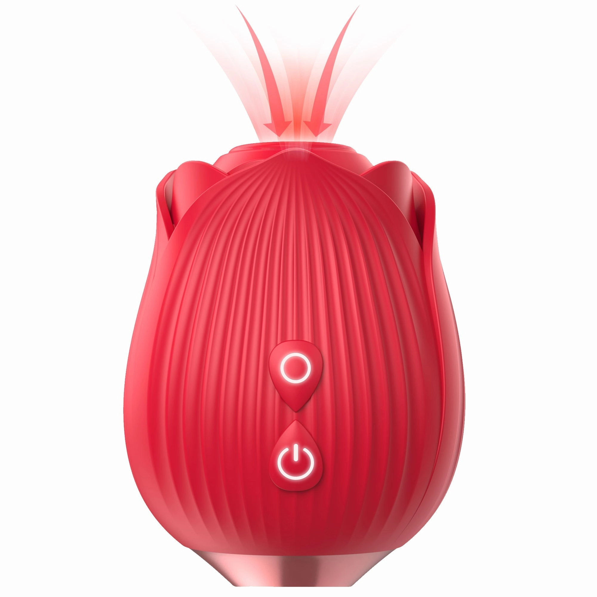 SilqSeduce - Rose Vibrator with Sucking & Thrusting