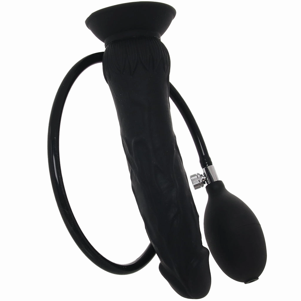 Size Up 7.5 Inch Silicone Inflatable Dildo