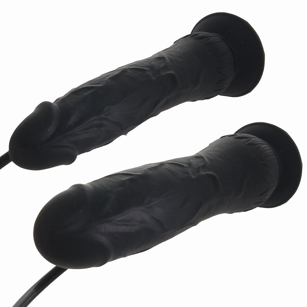 Size Up 7.5 Inch Silicone Inflatable Dildo