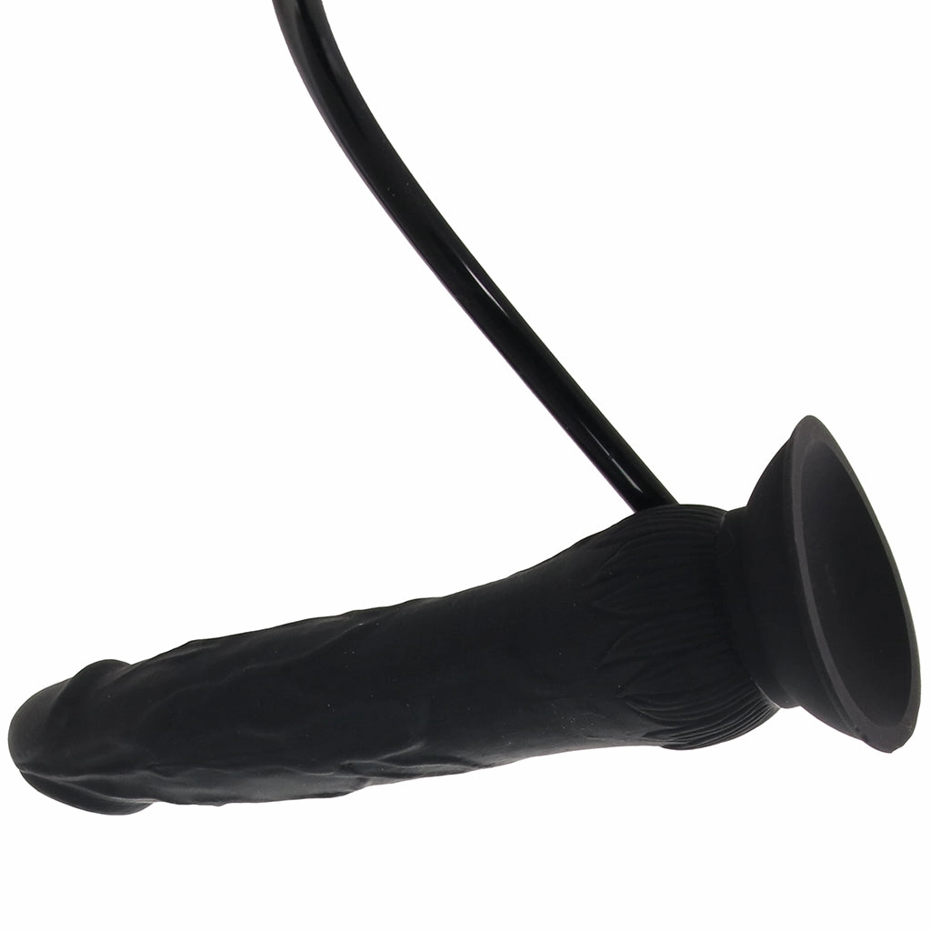 Size Up 7.5 Inch Silicone Inflatable Dildo