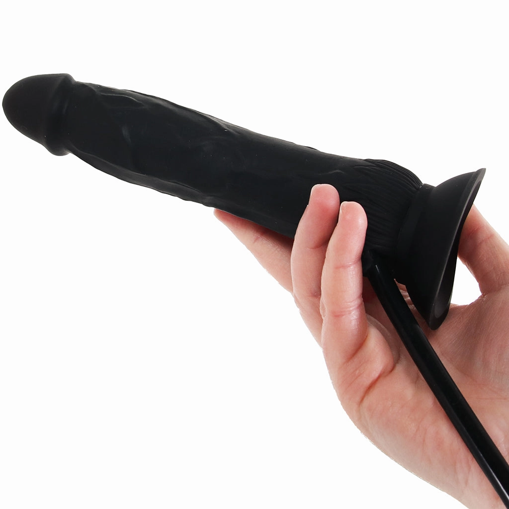Size Up 7.5 Inch Silicone Inflatable Dildo