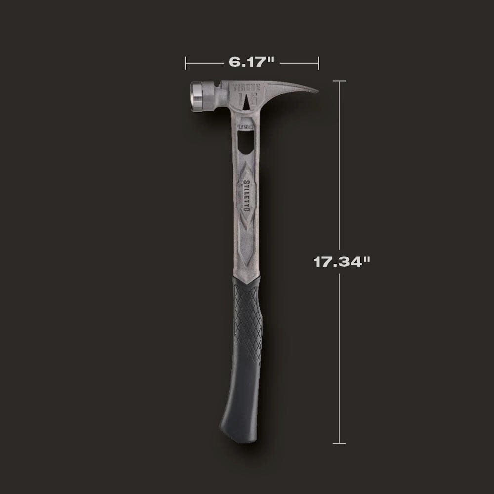Stiletto TIB15SC 15oz TIBONE™ Smooth/Curved Titanium