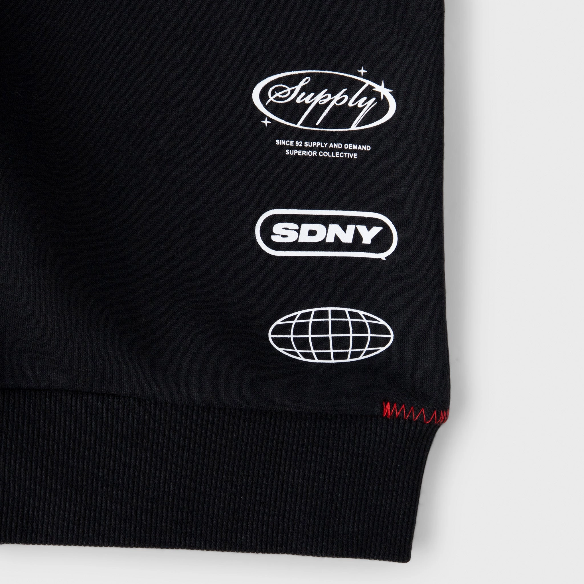 Supply & Demand Junior Boys' Buck Crewneck / Black