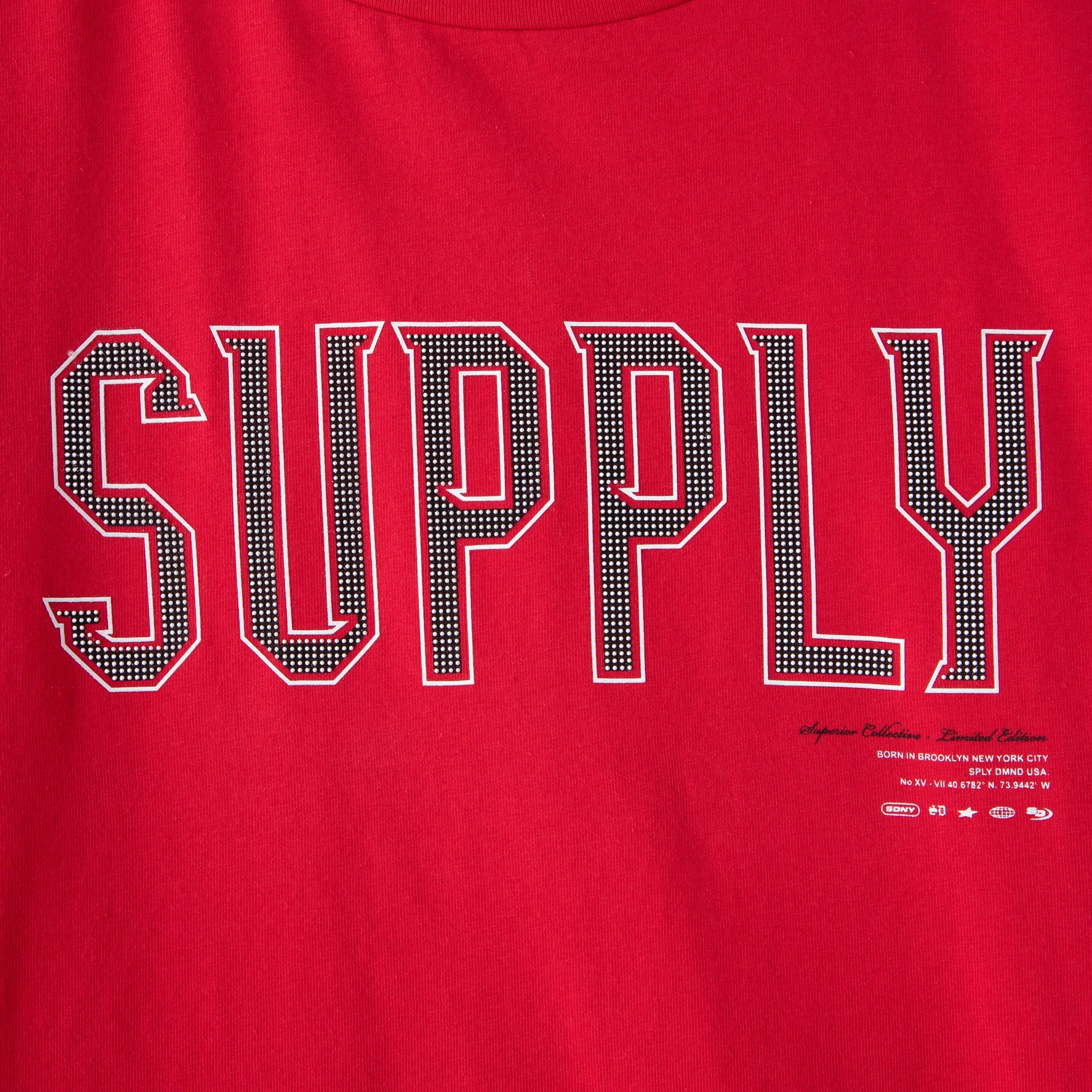 Supply & Demand Junior Boys' Buck T-shirt / Red