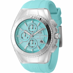 Technomarine Men's Watch - Five Elements Air Chrono Aqua Blue Dial Strap | TM-122001