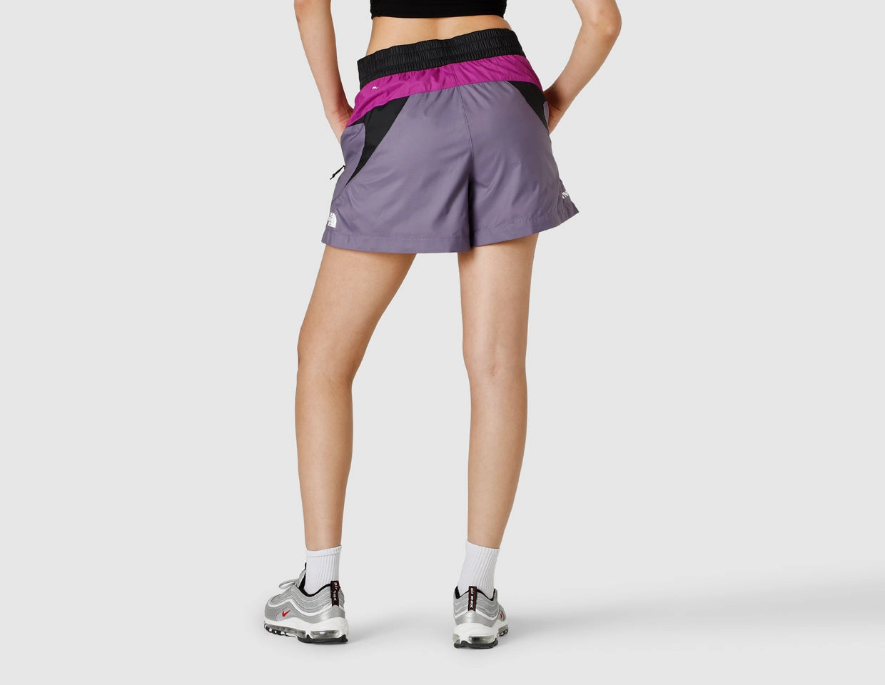 The North Face Women's TNF X Shorts Lunar Slate / Purple Cactus Flower