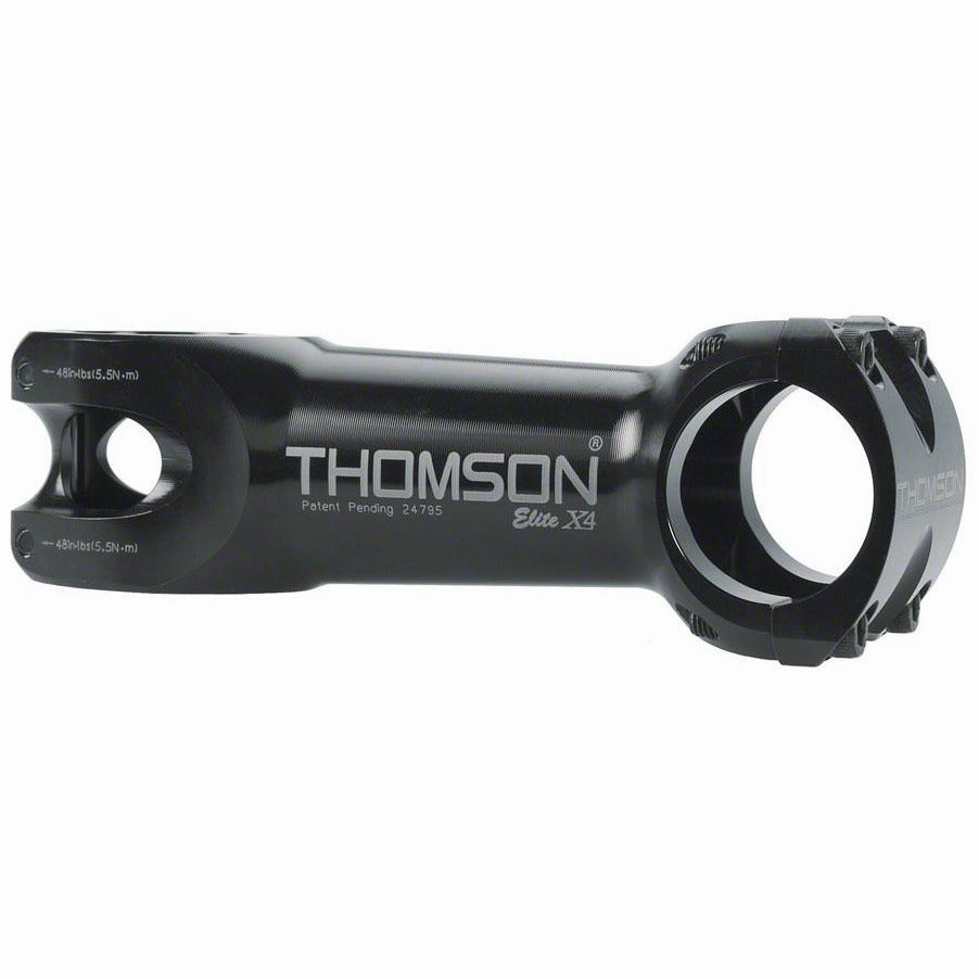 Thomson Elite X4 Mountain Stem - 100mm, 31.8 Clamp,  /-0, 1 1/8", Aluminum, Black