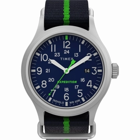 Timex Men's Watch - Expedition North Sierra Blue Dial Fabric Strap | TW2V23000VQ