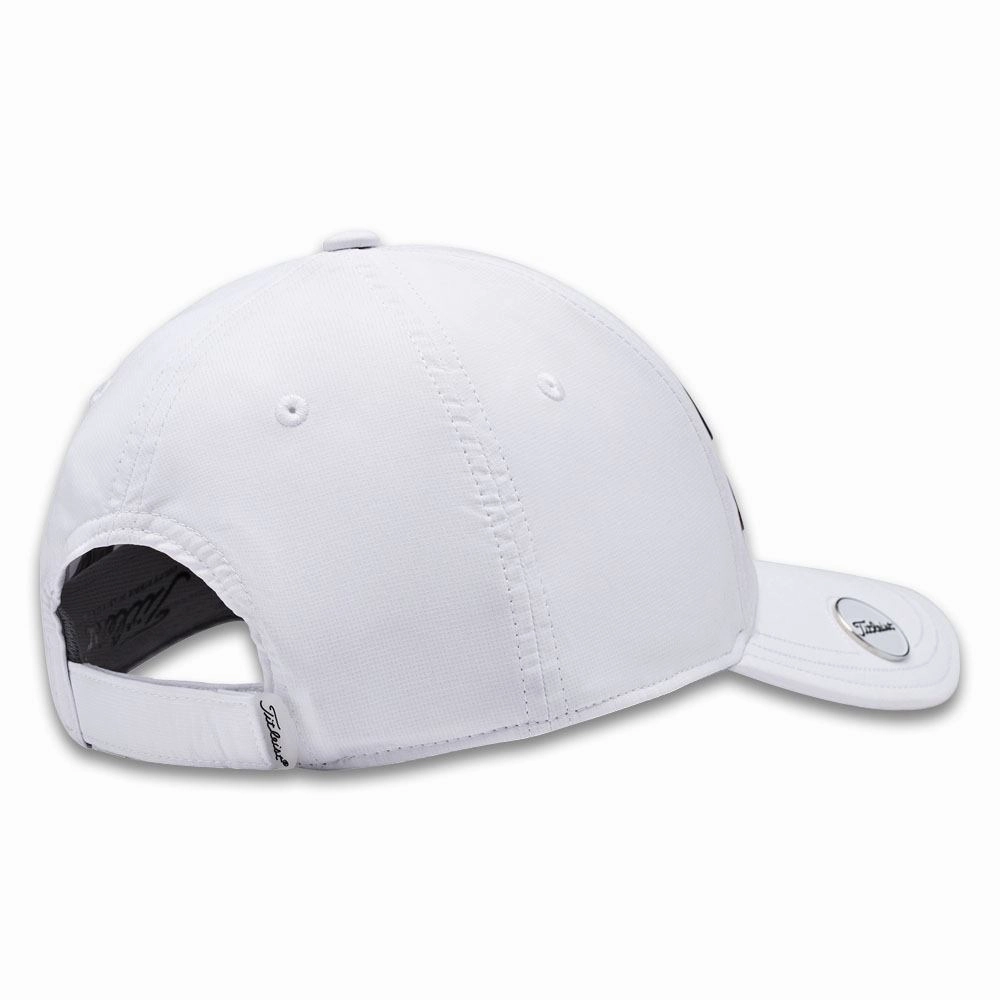 Titleist Players Performance Ball Marker Golf Cap White/Bllack - 24 Women