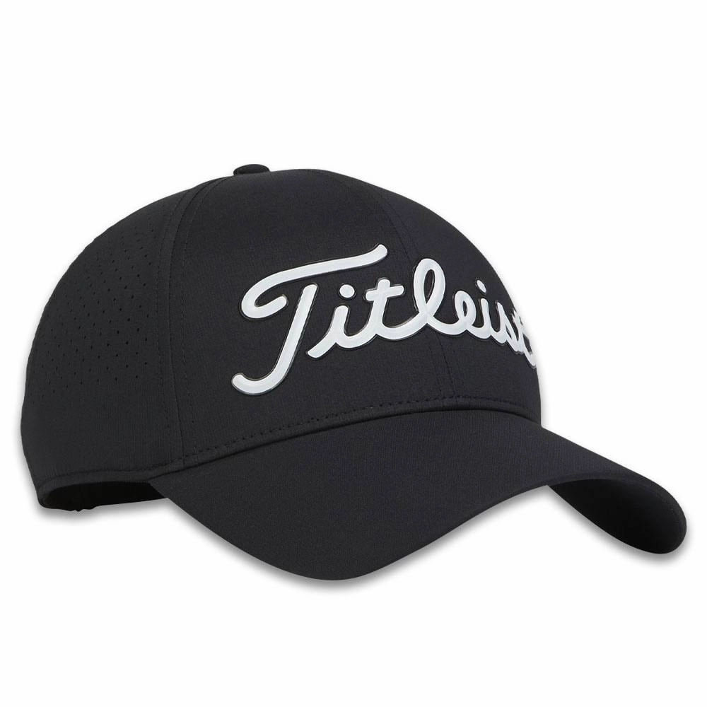 Titleist Players Tech Golf Cap Black/White - 24 Men