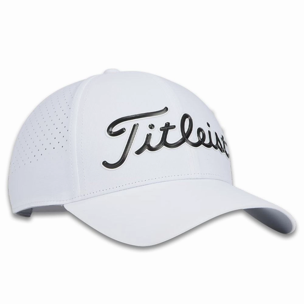 Titleist Players Tech Golf Cap White/Black - 24 Men