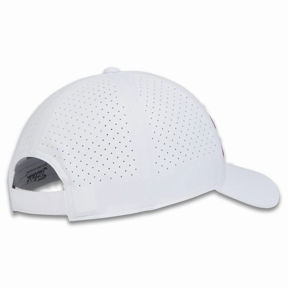 Titleist Players Tech Golf Cap White/Royal/Red - 24 Men